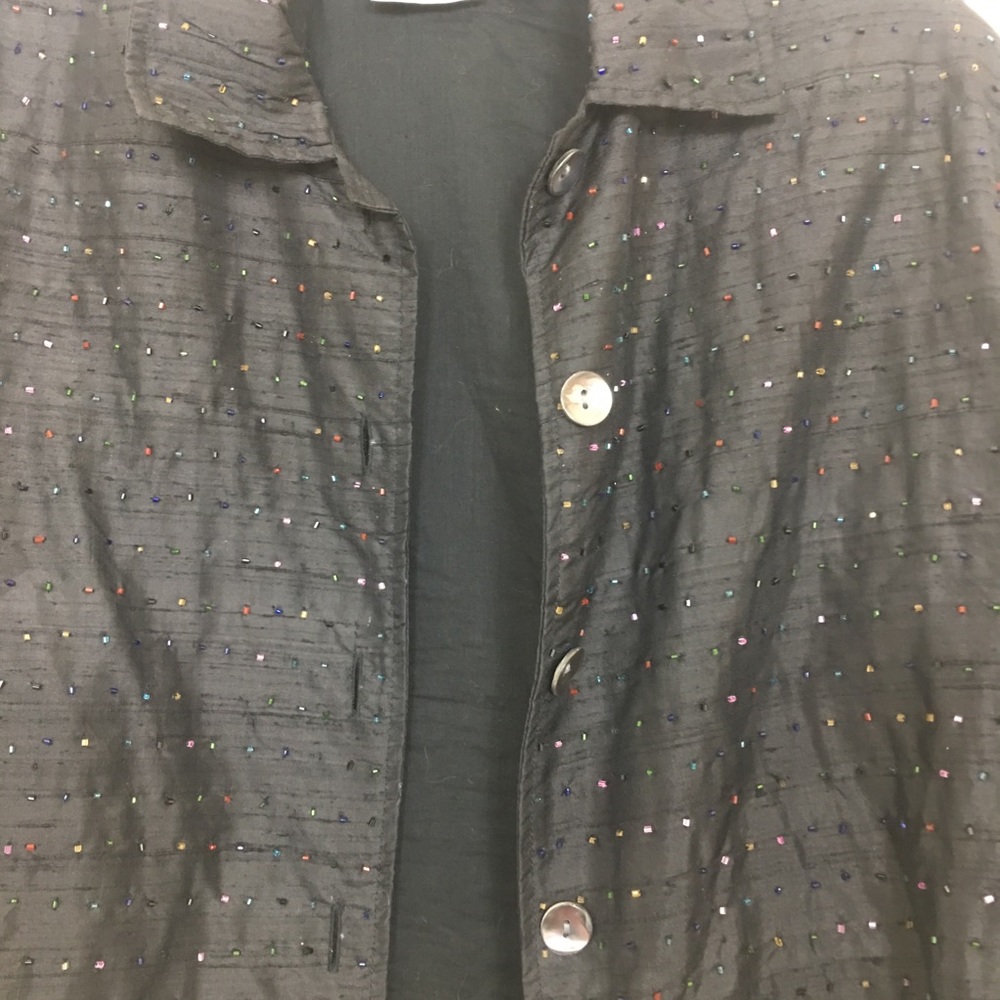 Chico’s Design Silk blazer